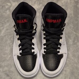 Jordan Jumpman Black and White High-Top Sneakers